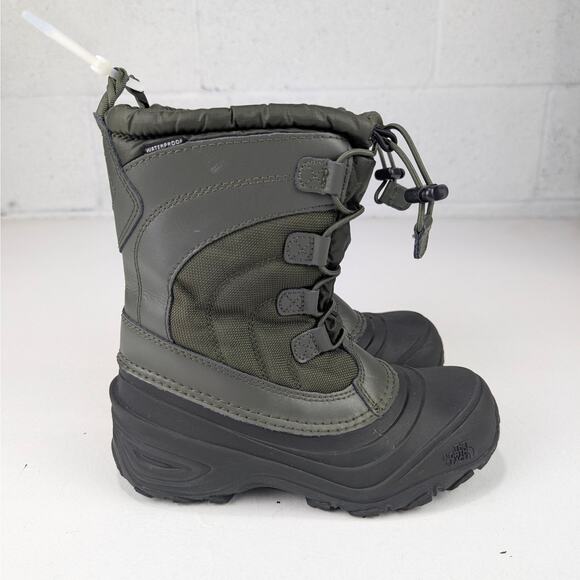 The North Face Other - The North Face Youth 2 Alpenglow IV Olive/Black Snow Boots